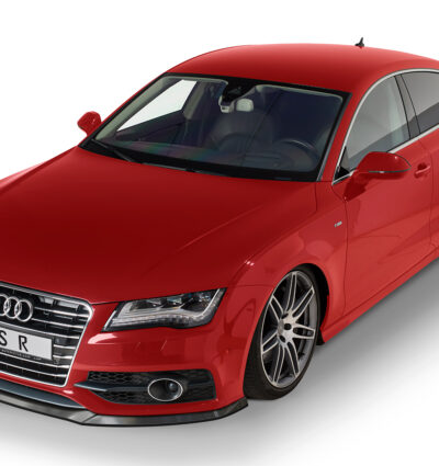 Lame de parechoc avant pour Audi S7 C7 (Typ 4G) toutes carrosseries (préfacelift) (2012-2014) - Fabriqué en ABS (6 finitions au choix)