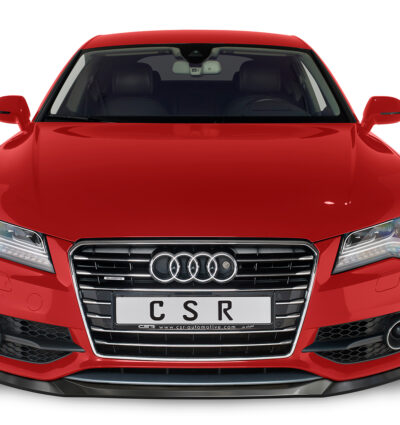 Lame de parechoc avant pour Audi S7 C7 (Typ 4G) toutes carrosseries (préfacelift) (2012-2014) - Fabriqué en ABS (6 finitions au choix)