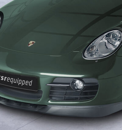 Lame de parechoc avant pour Porsche 987c Cayman toutes carrosseries (préfacelift) (2005-2009) - Fabriqué en ABS (6 finitions au choix)