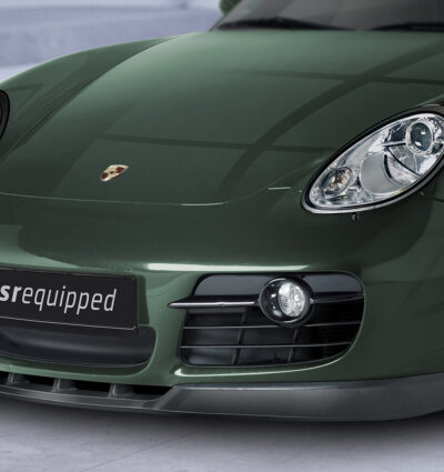 Lame de parechoc avant pour Porsche 987c Cayman toutes carrosseries (préfacelift) (2005-2009) - Fabriqué en ABS (6 finitions au choix)