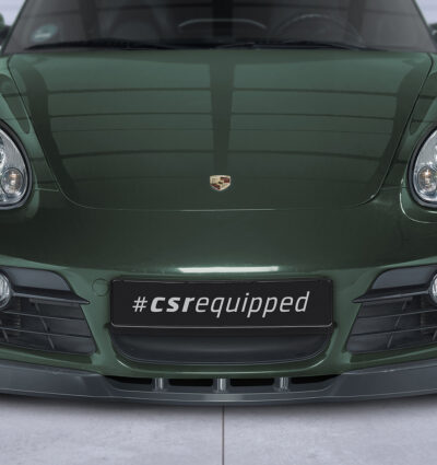 Lame de parechoc avant pour Porsche 987c Cayman toutes carrosseries (préfacelift) (2005-2009) - Fabriqué en ABS (6 finitions au choix)