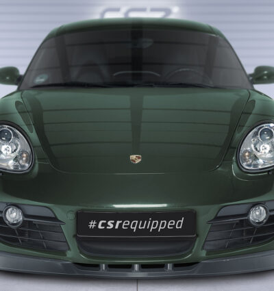 Lame de parechoc avant pour Porsche 987c Cayman toutes carrosseries (préfacelift) (2005-2009) - Fabriqué en ABS (6 finitions au choix)