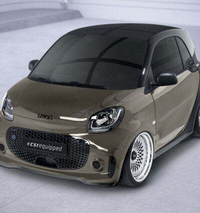 Lame de parechoc avant pour Smart EQ fortwo (fortwo 453) toutes carrosseries (depuis 2019) - Fabriqué en ABS (6 finitions au choix)