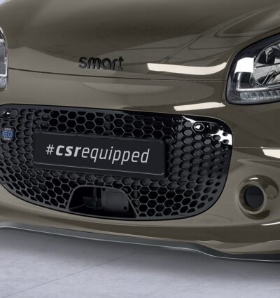 Lame de parechoc avant pour Smart EQ fortwo (fortwo 453) toutes carrosseries (depuis 2019) - Fabriqué en ABS (6 finitions au choix)