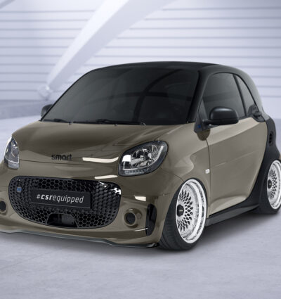 Lame de parechoc avant pour Smart EQ fortwo (fortwo 453) toutes carrosseries (depuis 2019) - Fabriqué en ABS (6 finitions au choix)