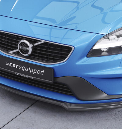 Lame de parechoc avant pour Volvo V40 R-Design (2012-2019) - Fabriqué en ABS (6 finitions au choix)
