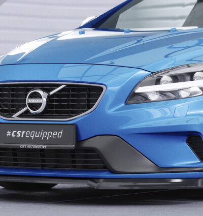 Lame de parechoc avant pour Volvo V40 R-Design (2012-2019) - Fabriqué en ABS (6 finitions au choix)