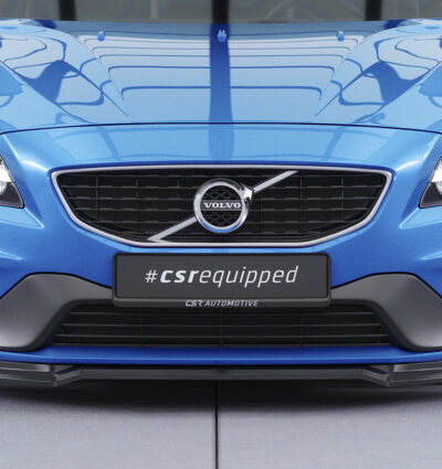 Lame de parechoc avant pour Volvo V40 R-Design (2012-2019) - Fabriqué en ABS (6 finitions au choix)