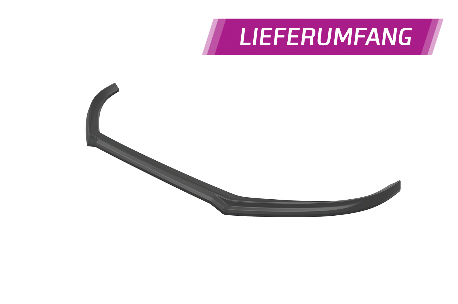 Lame de parechoc avant pour Volvo V40 R-Design (2012-2019) - Fabriqué en ABS (6 finitions au choix)