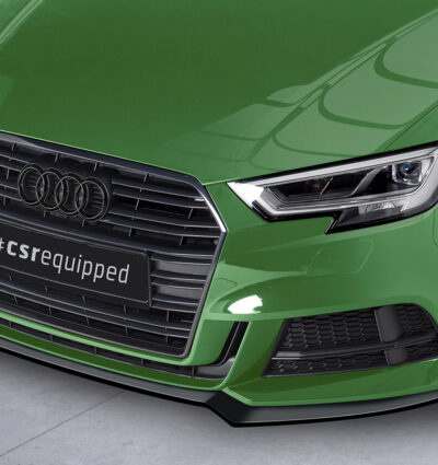 Lame de parechoc avant pour Audi S3 8V berline et cabriolet (facelift) (2016-2020) - Fabriqué en ABS (6 finitions au choix)