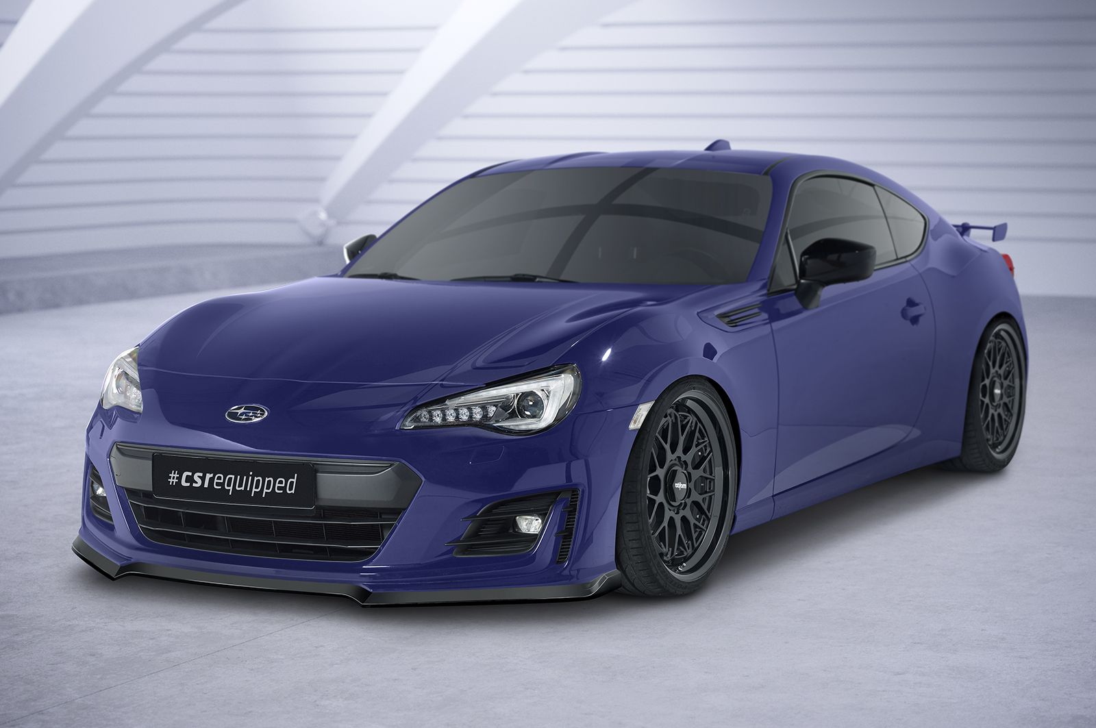 Lame de parechoc avant pour Subaru BRZ toutes carrosseries (facelift) (2017-2020) - Fabriqué en ABS (6 finitions au choix)