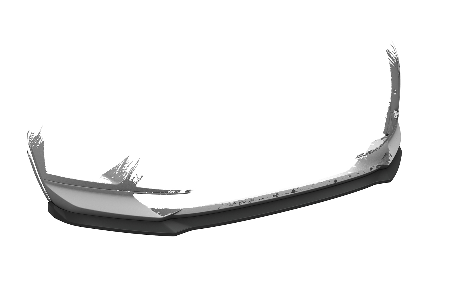Lame de parechoc avant pour Skoda Kodiaq Sportline / L&K / RS (facelift) (depuis 2021) - Fabriqué en ABS (6 finitions au choix)