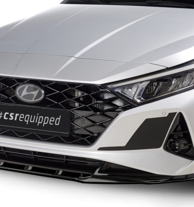 Lame de parechoc avant pour Hyundai I20 (BC3) toutes carrosseries (depuis 2020) - Fabriqué en ABS (6 finitions au choix)