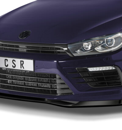 Lame de parechoc avant pour VW Scirocco 3 (Typ 13) R (facelift) (2014-2017) - Fabriqué en ABS (6 finitions au choix)