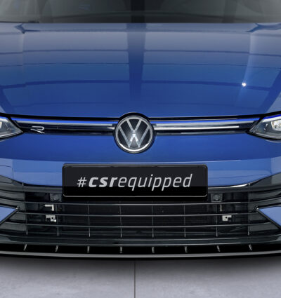Lame de parechoc avant pour VW Golf 8 (Typ CD) R (depuis 2020) - Fabriqué en ABS (6 finitions au choix)