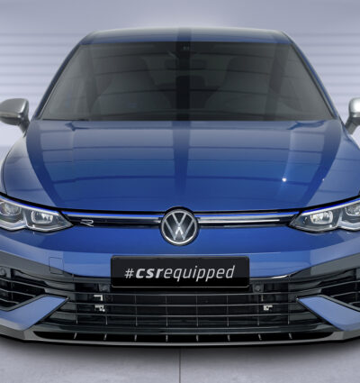 Lame de parechoc avant pour VW Golf 8 (Typ CD) R (depuis 2020) - Fabriqué en ABS (6 finitions au choix)