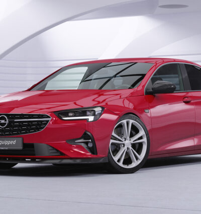Lame de parechoc avant pour Opel Insignia B toutes carrosseries (facelift) (depuis 2020) - Fabriqué en ABS (6 finitions au choix)
