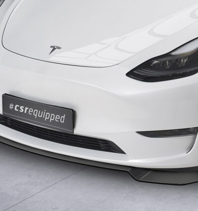 Lame de parechoc avant pour Tesla Model Y toutes carrosseries (depuis 2020) - Fabriqué en ABS (6 finitions au choix)