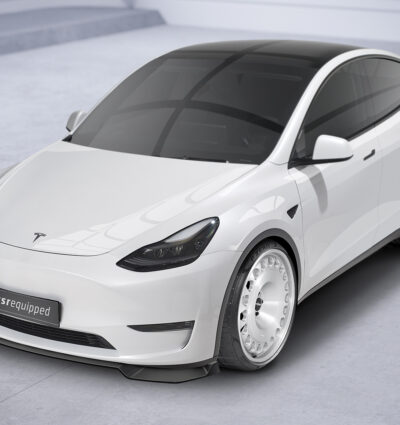 Lame de parechoc avant pour Tesla Model Y toutes carrosseries (depuis 2020) - Fabriqué en ABS (6 finitions au choix)