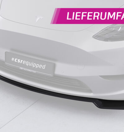 Lame de parechoc avant pour Tesla Model Y toutes carrosseries (depuis 2020) - Fabriqué en ABS (6 finitions au choix)