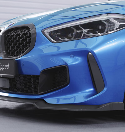 Lame de parechoc avant pour BMW Série 1 F40 Pack M (depuis 2019) - Fabriqué en ABS (6 finitions au choix)