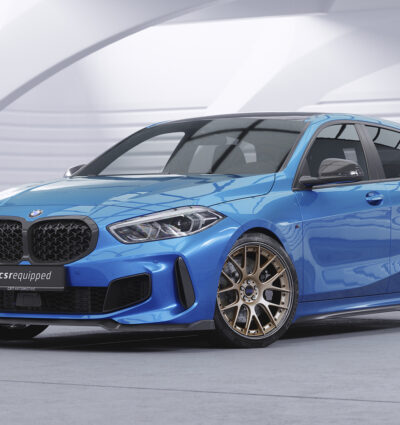 Lame de parechoc avant pour BMW Série 1 F40 Pack M (depuis 2019) - Fabriqué en ABS (6 finitions au choix)