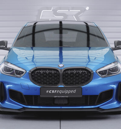 Lame de parechoc avant pour BMW Série 1 F40 Pack M (depuis 2019) - Fabriqué en ABS (6 finitions au choix)