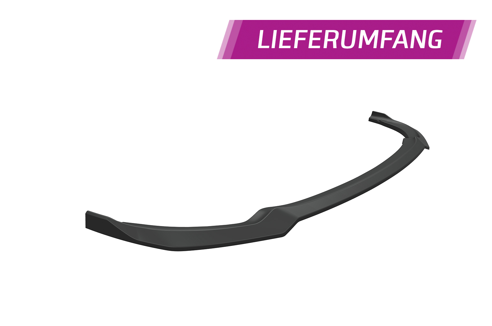 Lame de parechoc avant pour BMW Série 1 F40 Pack M (depuis 2019) - Fabriqué en ABS (6 finitions au choix)