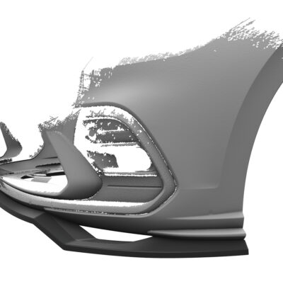 Lame de parechoc avant pour VW Polo VI 2G (Typ AW) GTI / R-Line (facelift) (depuis 2021) - Fabriqué en ABS (6 finitions au choix)