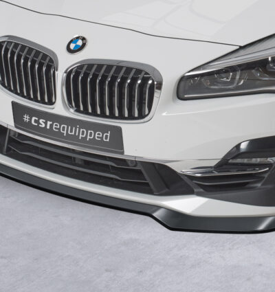 Lame de parechoc avant pour BMW Série 2 (F45) Active Tourer (facelift) (03/2018-2021) - Fabriqué en ABS (6 finitions au choix)