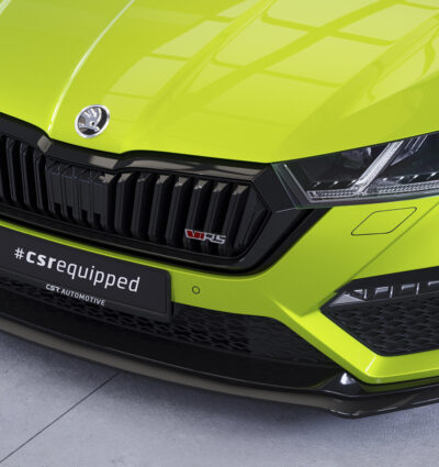 Lame de parechoc avant pour Skoda Octavia IV RS / RS Plus (depuis 2020) - Fabriqué en ABS (6 finitions au choix)