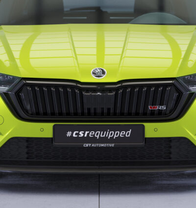 Lame de parechoc avant pour Skoda Octavia IV RS / RS Plus (depuis 2020) - Fabriqué en ABS (6 finitions au choix)