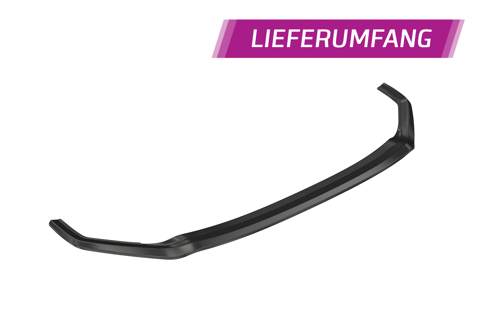 Lame de parechoc avant pour Skoda Octavia IV RS / RS Plus (depuis 2020) - Fabriqué en ABS (6 finitions au choix)