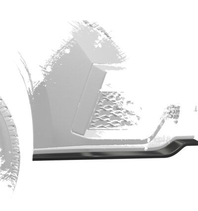 Lame de parechoc avant pour Skoda Octavia IV RS / RS Plus (depuis 2020) - Fabriqué en ABS (6 finitions au choix)