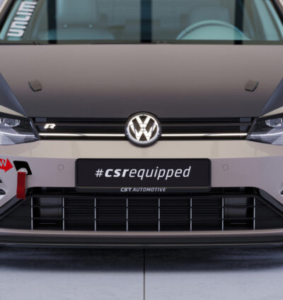 Lame de parechoc avant pour VW Golf 7 (Typ AU) R (facelift) (2017-2021) - Fabriqué en ABS (6 finitions au choix)