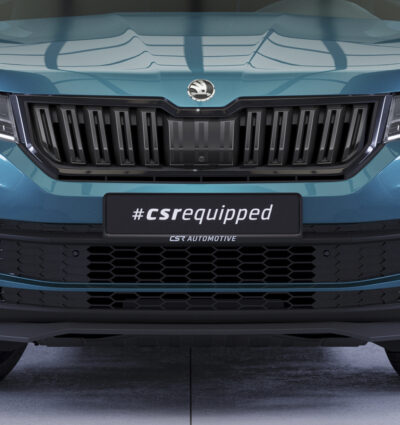 Lame de parechoc avant pour Skoda Kodiaq préfacelift (2017-2021) - Fabriqué en ABS (6 finitions au choix)