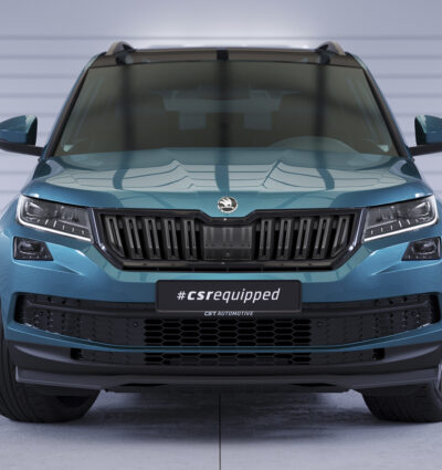 Lame de parechoc avant pour Skoda Kodiaq préfacelift (2017-2021) - Fabriqué en ABS (6 finitions au choix)