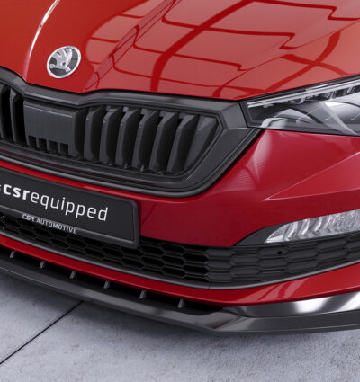 Lame de parechoc avant pour Skoda Scala Monte Carlo (depuis 2019) - Fabriqué en ABS (6 finitions au choix)