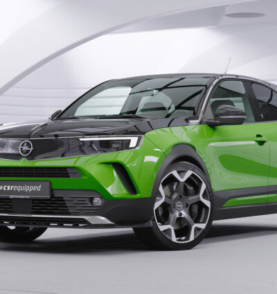 Lame de parechoc avant pour Opel Mokka B / Mokka-E toutes carrosseries (depuis 2021) - Fabriqué en ABS (6 finitions au choix)