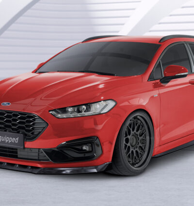 Lame de parechoc avant pour Ford Mondeo 5 (Typ BA7) break ST-Line (2019-2022) - Fabriqué en ABS (6 finitions au choix)