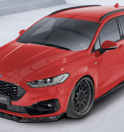 Lame de parechoc avant pour Ford Mondeo 5 (Typ BA7) break ST-Line (2019-2022) - Fabriqué en ABS (6 finitions au choix)