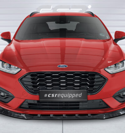 Lame de parechoc avant pour Ford Mondeo 5 (Typ BA7) break ST-Line (2019-2022) - Fabriqué en ABS (6 finitions au choix)