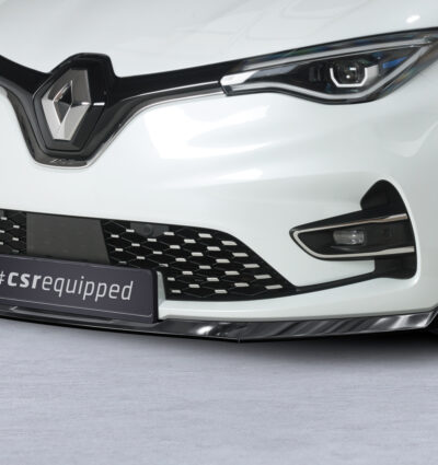 Lame de parechoc avant pour Renault Zoe toutes carrosseries (facelift) (depuis 2019) - Fabriqué en ABS (6 finitions au choix)