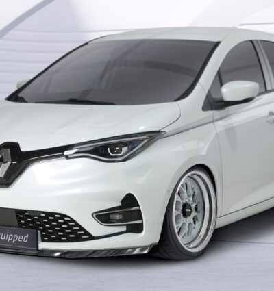 Lame de parechoc avant pour Renault Zoe toutes carrosseries (facelift) (depuis 2019) - Fabriqué en ABS (6 finitions au choix)