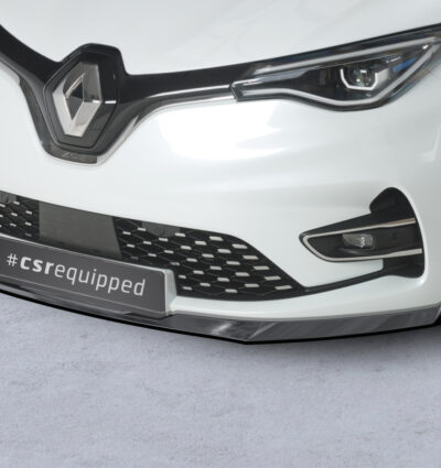Lame de parechoc avant pour Renault Zoe toutes carrosseries (facelift) (depuis 2019) - Fabriqué en ABS (6 finitions au choix)