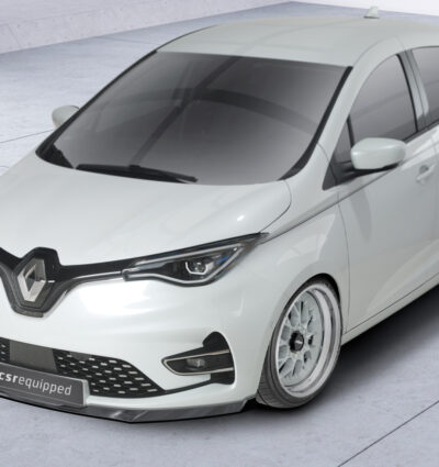 Lame de parechoc avant pour Renault Zoe toutes carrosseries (facelift) (depuis 2019) - Fabriqué en ABS (6 finitions au choix)