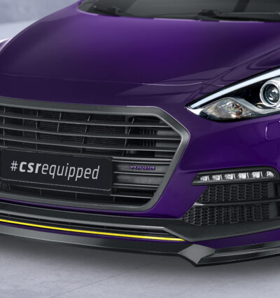 Lame de parechoc avant pour Hyundai I30 (GD) Turbo (depuis 03/2015) - Fabriqué en ABS (6 finitions au choix)