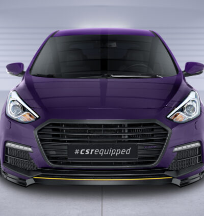 Lame de parechoc avant pour Hyundai I30 (GD) Turbo (depuis 03/2015) - Fabriqué en ABS (6 finitions au choix)