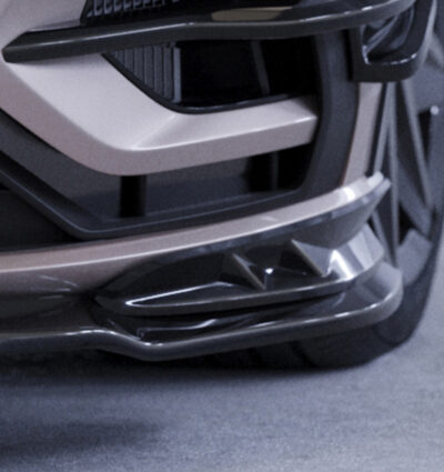 Lame de parechoc avant pour VW Golf 7 (Typ AU) R (facelift) (2017-2021) - Fabriqué en ABS (6 finitions au choix)