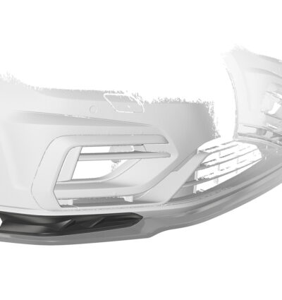 Lame de parechoc avant pour VW Golf 7 (Typ AU) R (facelift) (2017-2021) - Fabriqué en ABS (6 finitions au choix)